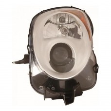 Alfa Romeo Mito 2014-2016 Halogen Chrome (Including Motor) Head Lamp Unit Passenger Side